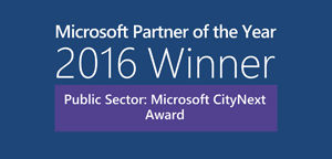 Microsoft CityNext - Winner of the Microsoft Partner of the Year Award