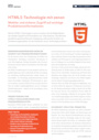 HTML5 Technologie mit zenon